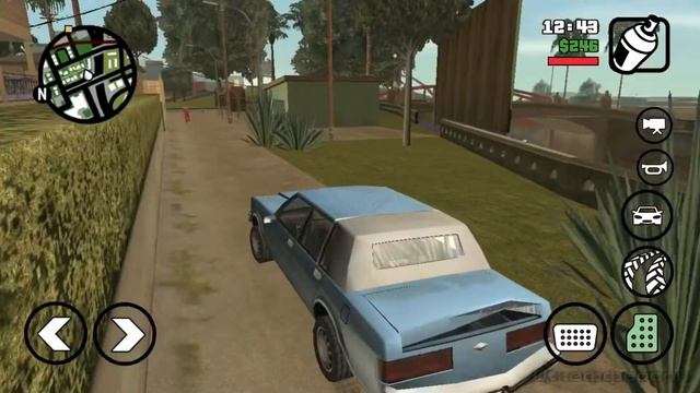 Прохождение Gta San Andreas # 3 : Граффити Гроув смотреть онлайн