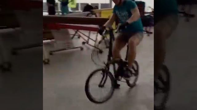 Тестирование складного велосипеда LANGTU KW 029