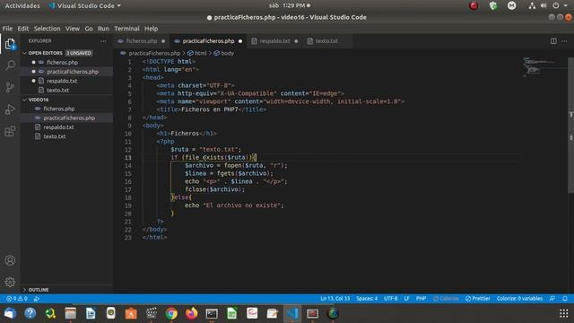 16 - Curso de PHP7 - Ficheros смотреть онлайн