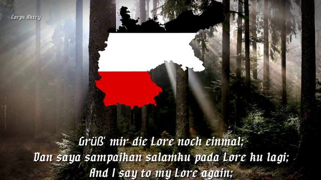 Im Wald, Im Grünen Walde (Lore, Lore, Lore) - With German, English And Indonesia Lyrics