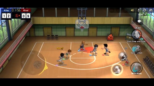 (Slam-Dunk Mobile) Tetsuya Naito Advanced Guide! How to play Power Forward смотреть онлайн