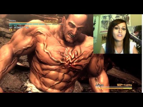 Metal Gear Rising: How To Beat Final Boss Guide (Facecam)