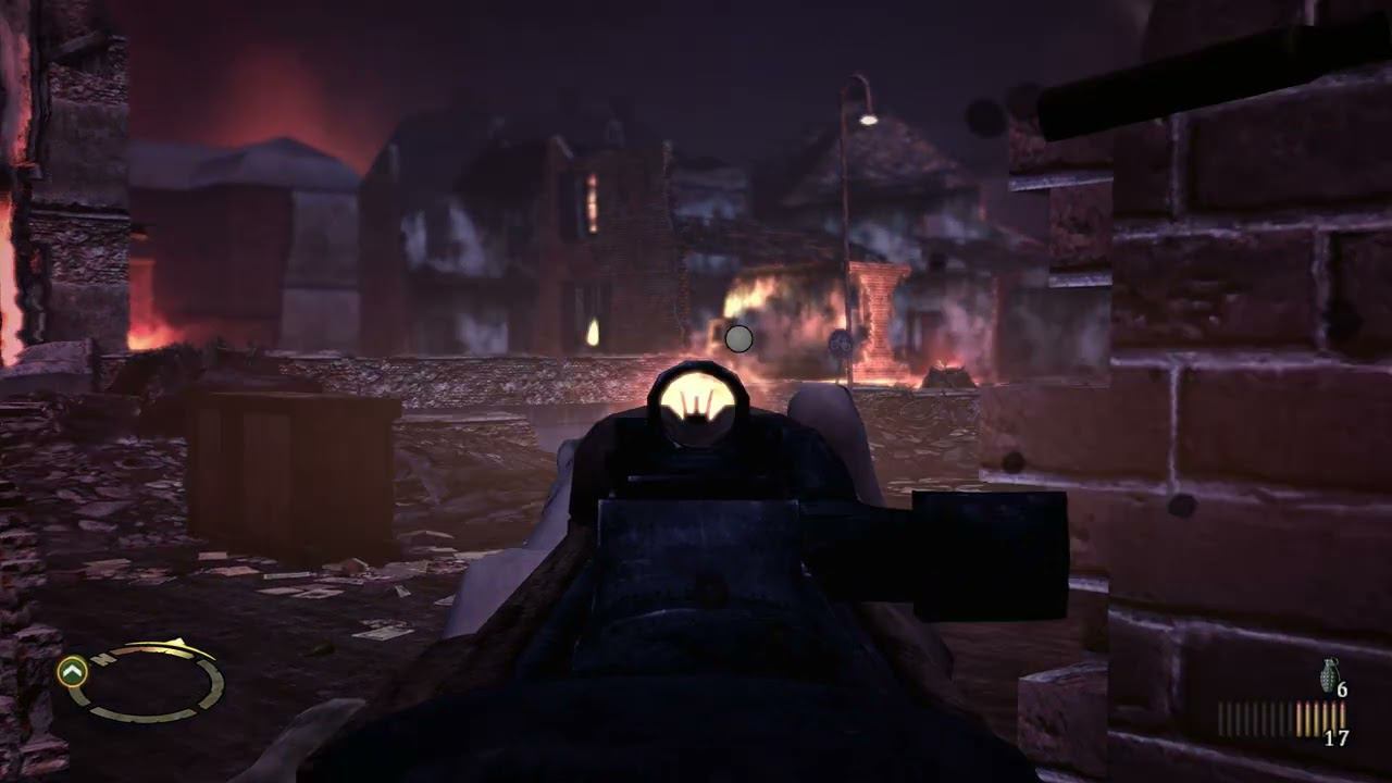 Brothers in Arms. Hells Highway 47 часть Прохождение через обломки смотреть онлайн