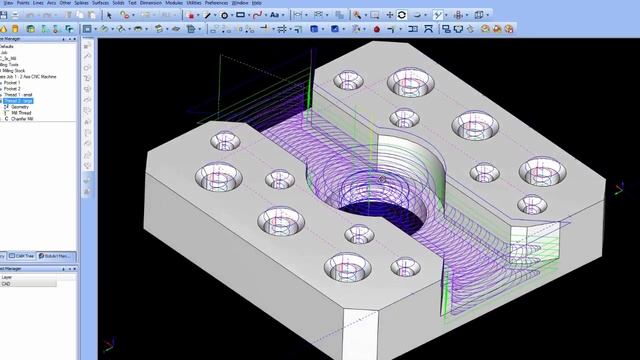 v26 CAM Clips - Enhanced Thread Milling смотреть онлайн