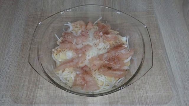 Вкусный ужин на скорую руку без возни и заморочек, из доступных продуктов.