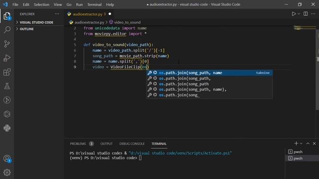 How To Extract Audio From Video Using Python Moviepy Editor Module смотреть онлайн