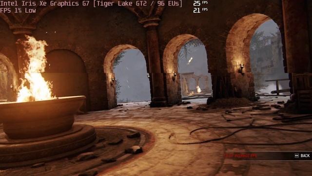 ? Intel Iris Xe Graphics G7 - For Honor Gameplay Benchmarks (1080p)