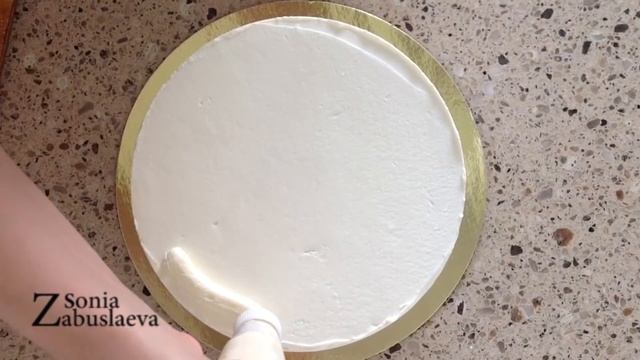 Нежный торт с кремовыми розами. Цветы из крема! Cake With Buttercream Flowers