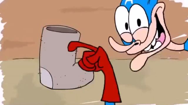 Американец и русский. Юмористический мультик.