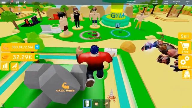 КУПИЛ 3 СТАДИЮ?! Lifting Simulator. ROBLOX смотреть онлайн
