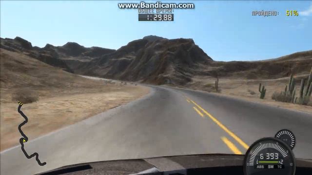 Need for Speed: ProStreet Скоростные гонки Невада Хайвей 3 на Lamborghini Murcielago смотреть онлайн