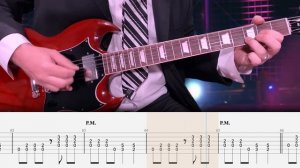 AC/DC - Hells Bells - Guitar Tab | Lesson | Cover | Tutorial
