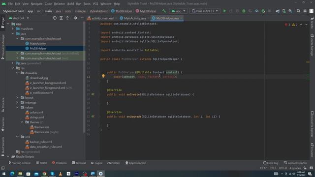 How To Create SQLite Database in Android Studio Lecture #2 смотреть онлайн