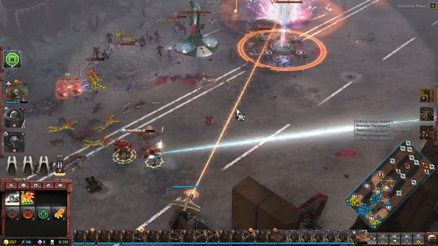 Space Marines vs Eldar - No Limit Mod - Massive Battle - Warhammer 40K Dawn Of War 3 смотреть онлайн