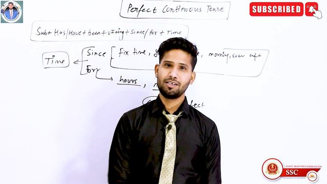 Present Perfect Continuous Tense for SSC CGL | SSC CGL Tense 2023 | English Grammar | SBI PO 2023 смотреть онлайн