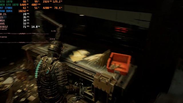 Dead Space Remake/1080p/R7 3700X/GTX 1070 смотреть онлайн