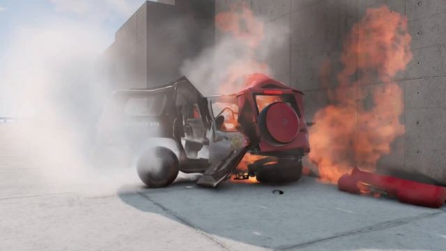 Chevrolet Tahoe VS Mercedes-Benz G63 - 240 KM/H ?? BeamNG.Drive CRASH test смотреть онлайн