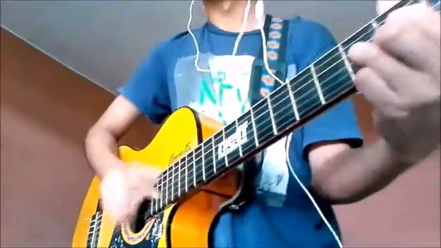 Despacito - cover guitarra acustica - rasgueo con acordes смотреть онлайн