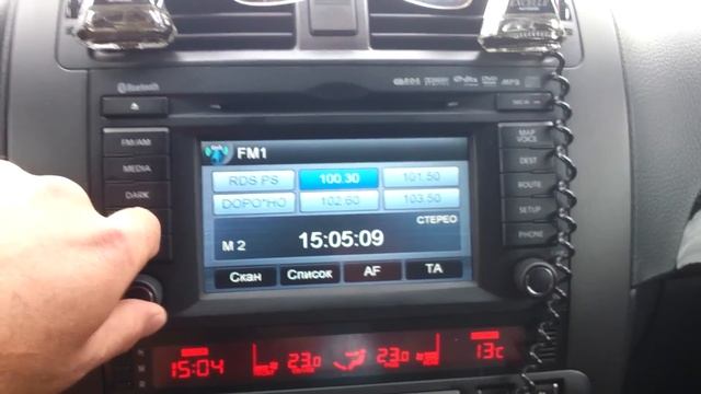 Подключение телефона к штатному ГУ ч/з Bluetooth смотреть онлайн
