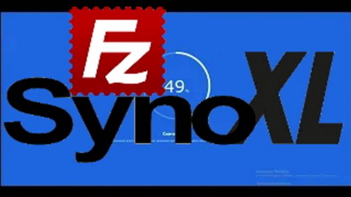 Filezila на Synology(Xpenology)