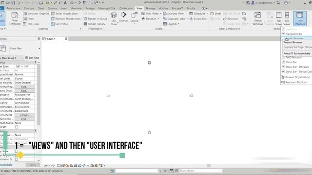Project Browser Missing in revit | 2 ways to Solve this смотреть онлайн