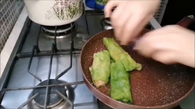 Голубцы в капустном листе с куриным фаршем смотреть онлайн