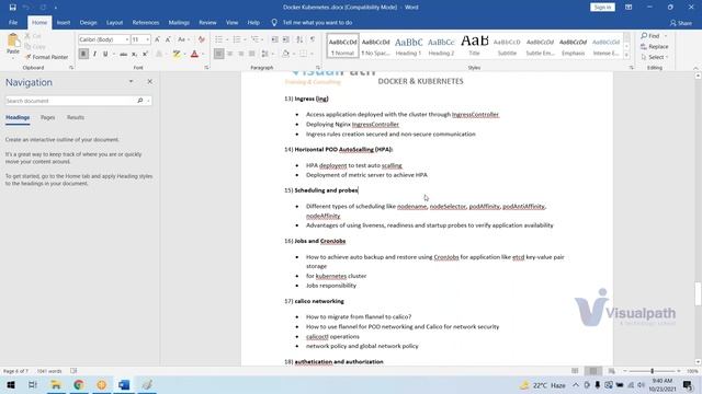 Docker & Kubernetes Online Training Recorded Demo Session by Visualpath смотреть онлайн