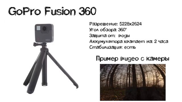 Экшн камера GoPro Fusion 360 обзор модели смотреть онлайн