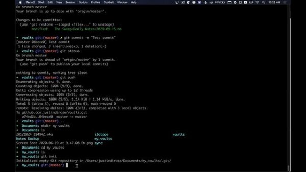 Obsidian: Sync Your Vaults with Git/GitHub