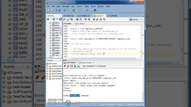 Oracle Indexes with examples part 1 5 смотреть онлайн