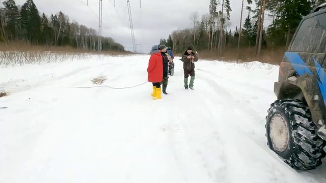 Оффроад Грузовика ЗИЛ, 4х Уазов и Джимника на ЛЭПКЕ, 3 км за 7 часов! смотреть онлайн