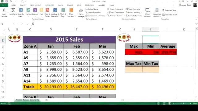 Creating Named Ranges Constants | Excel Tips & Tricks 6 смотреть онлайн