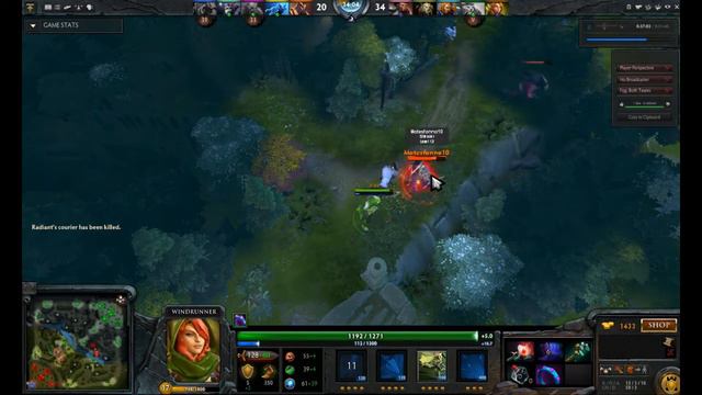 .exe Dota 2 Windrunner gameplay смотреть онлайн