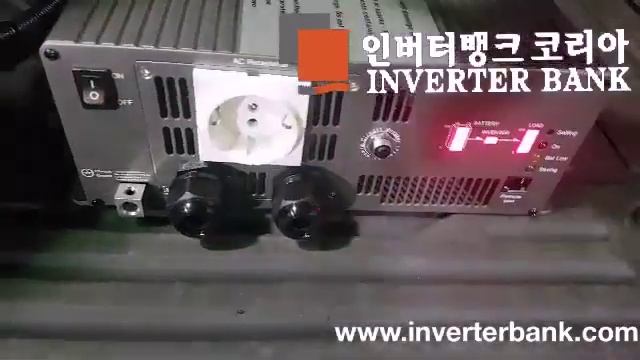 Meanwell TS-3000-212B pure sine wave inverter install inverterbank korea.인버터뱅크 코리아 TV# 캠핑 차량용인버터설치방 смотреть онлайн