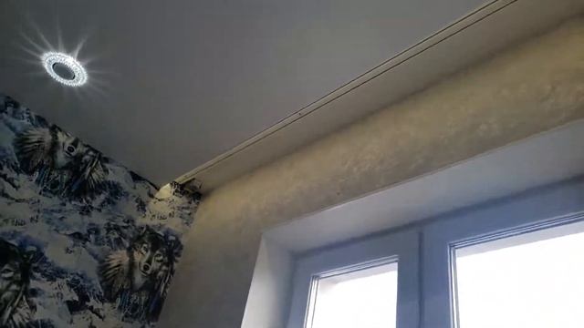 Детская со светильниками и нишей с подсветкой. смотреть онлайн