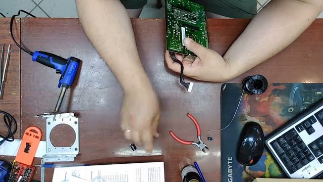 Ремонт монитора SAMSUNG 943N. смотреть онлайн