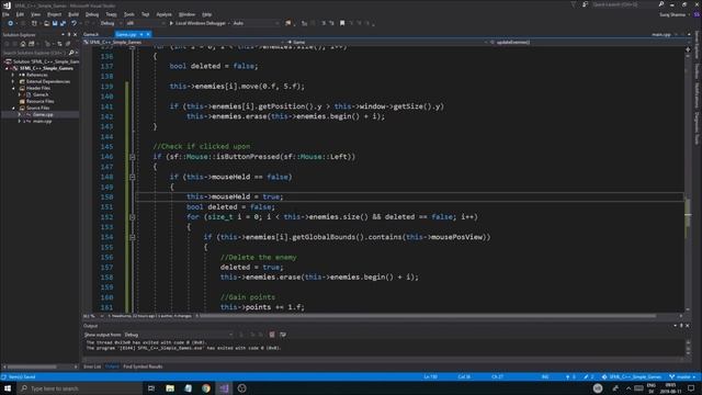 [ C++ & SFML - Simple 2D Games ] - GAME 1 / PART 6 - Points and Health! смотреть онлайн