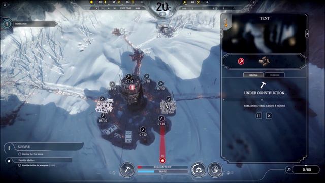 Frostpunk - Ultramarathon Extreme Part 1 (Days 1-4)