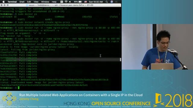 Run Multiple Isolated Web Applications on Containers with a Single IP in the Cloud смотреть онлайн