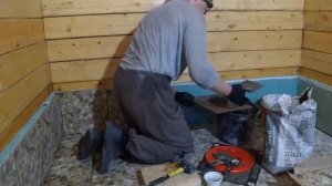 КАК СДЕЛАТЬ ПОЛ В БАНЕ. МОЙ ОПЫТ