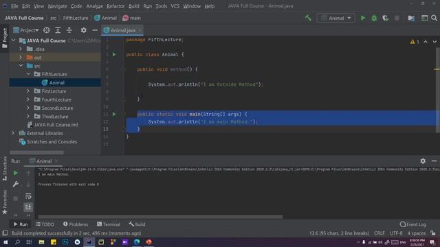 [Bangla] Class, Methods, Objects, Return Types and Method Parameters || Class 5 || Java Full Course смотреть онлайн