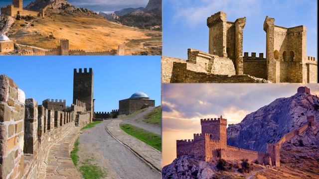 Генуэзская крепость в Судаке смотреть онлайн