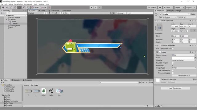 Как сделать полоску здоровья(Hp Bar) в Unity смотреть онлайн
