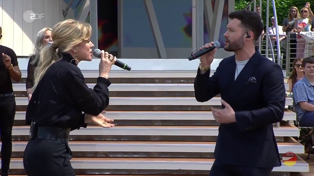 Calum Scott Und Ilse DeLange «You Are The Reason» ZDF-Fernsehgarten 21.05.2018