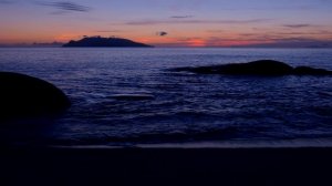 HD 1час Совершенный закат Эффект присутствияРасслабляющая фоновая Видео картина Звуки природы океана