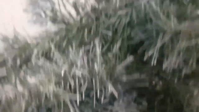 DIY How To Snow A Christmas Tree, Переделка елки-заснежить, Cómo Nevar Un árbol De Navidad,choinkę