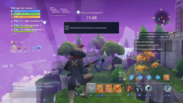 Rebuild 2 Survivor Relays In Successfull Mission In A 28+ Zone Save The World Fortnite
