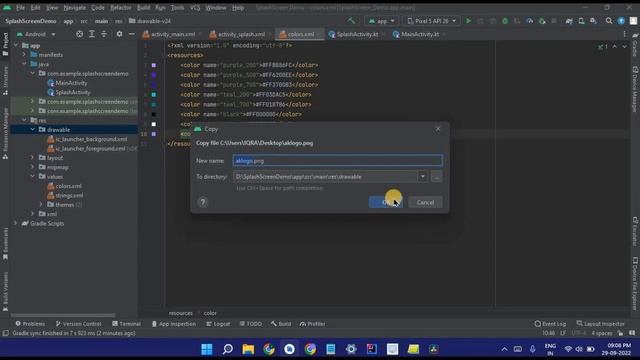 How to Create Splash Screen in Android Studio using Kotlin | Android Knowledge смотреть онлайн