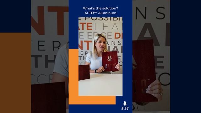 ALTO Aluminum - Corten Texture #MaterialMonday