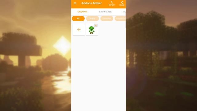 Addons Maker for Minecraft: Add New Function Editor Pixel смотреть онлайн